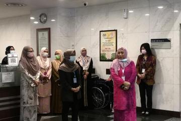 Majlis Clock Out Mantan Timbalan Ketua Pengarah (Dasar) EPU, JPM