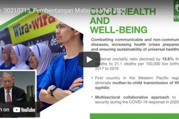 Pembentangan Malaysia VNR 2021
