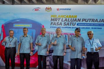 Majlis Pelancaran Pembukaan MRT Laluan Putrajaya Fasa Satu