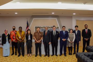 Kunjungan Hormat daripada Duta Besar Singapura ke Malaysia