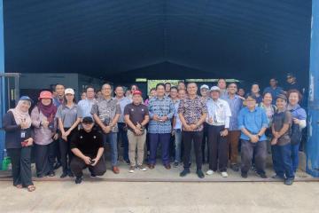 Lawatan Tapak Projek Inisiatif Pendapatan Rakyat – Usahawan Tani (IPR-INTAN) di Tapak Projek IPR-INTAN Putrajaya, Presint 9, Putrajaya dan Tapak Projek IPR-INTAN Universiti Putra Malaysia (UPM), Serdang, Selangor