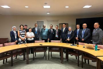 Forum Politik Tertinggi Matlamat Pembangunan Mampan di Ibu Pejabat Pertubuhan Bangsa-Bangsa Bersatu (PBB)