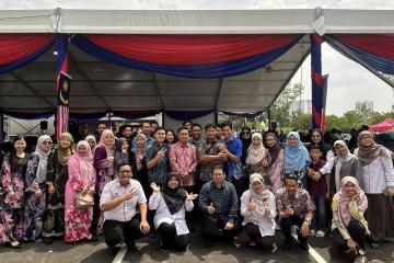 Majlis Pelancaran Bulan Kebangsaan dan Kibar Jalur Gemilang 2024