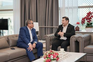 Sesi Kunjungan Hormat YBhg. Tan Sri Dato' Sri Shamsul Azri bin Abu Bakar, Ketua Setiausaha Negara ke Pejabat Menteri Ekonomi, YB Rafizi Ramli