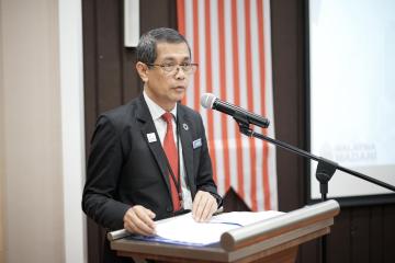 Majlis Sambutan Hari Integriti dan Bulan Keluarga Kebangsaan Kementerian Ekonomi Bersama Agensi Tahun 2024 di Menara Prisma, Putrajaya