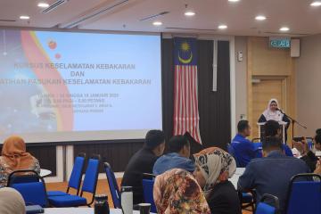 Ceramah Keselamatan Kebakaran Dan Latihan Pasukan Kebakaran