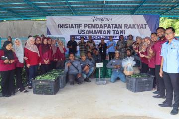 LAWATAN RASMI KE TAPAK PROJEK IPR – USAHAWAN TANI