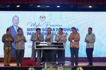 Majlis Perasmian Sistem Solar Fotovolta